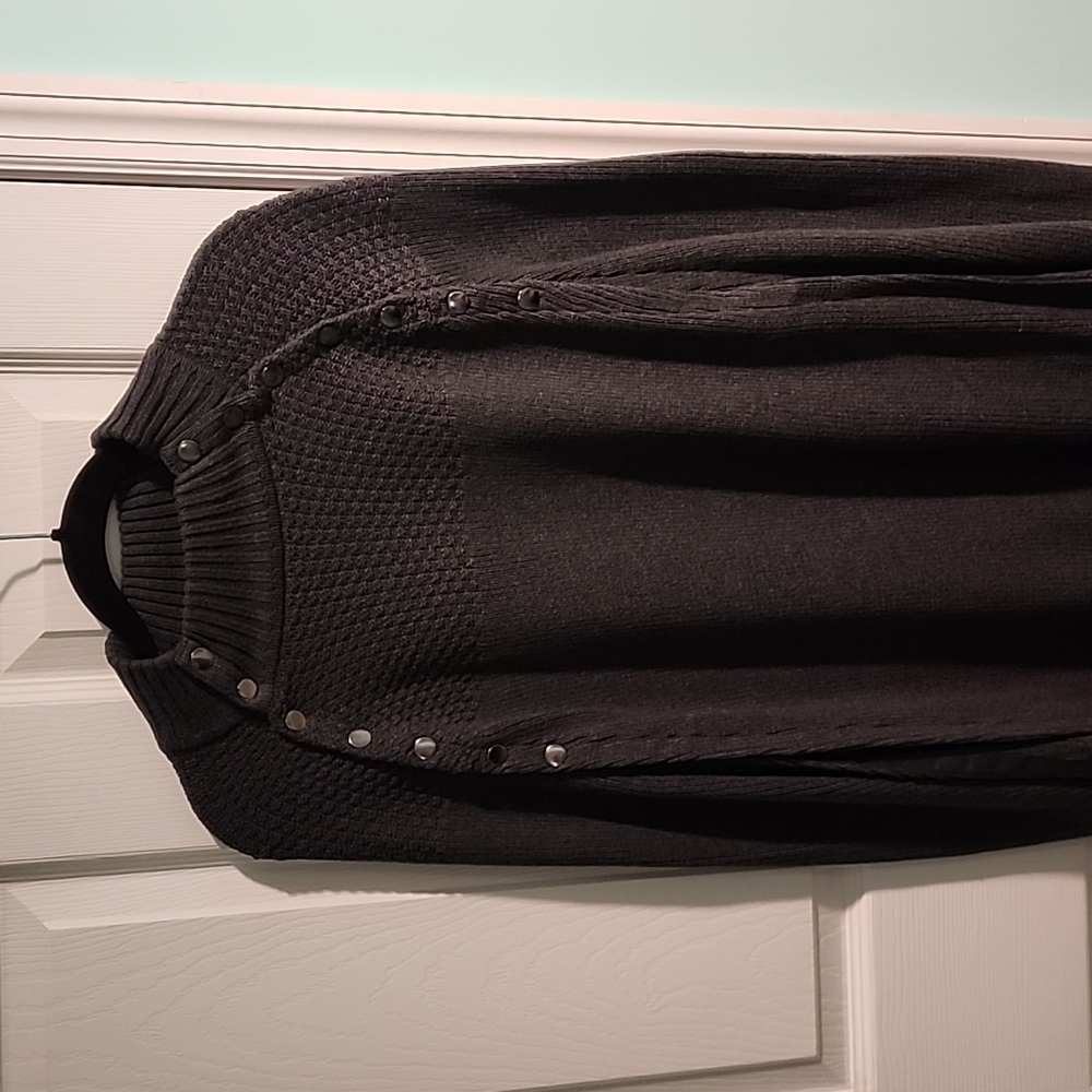 G.I.L.I. Charcoal Grey Capelet Size M/L